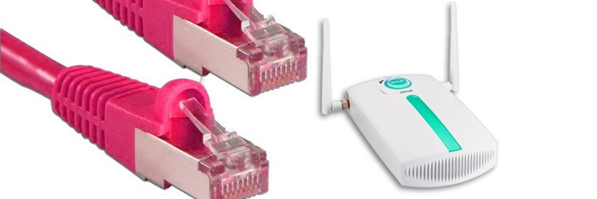 Installation adaptées réseau filaire et WIFI